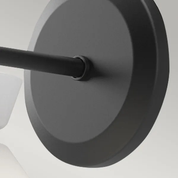 Alora Mood ALM-HALSTON-1WB-BK - Nástenné svietidlo HALSTON 1xE14/40W/230V čierna