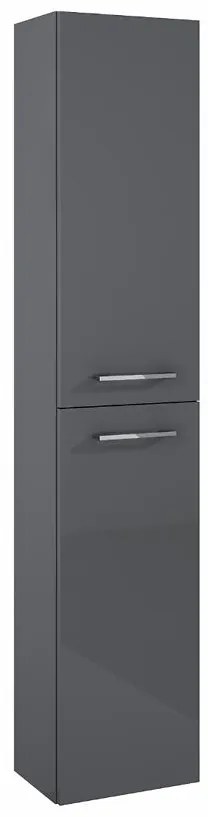Vysoká skrinka Boa Vista New 30 2D antracit