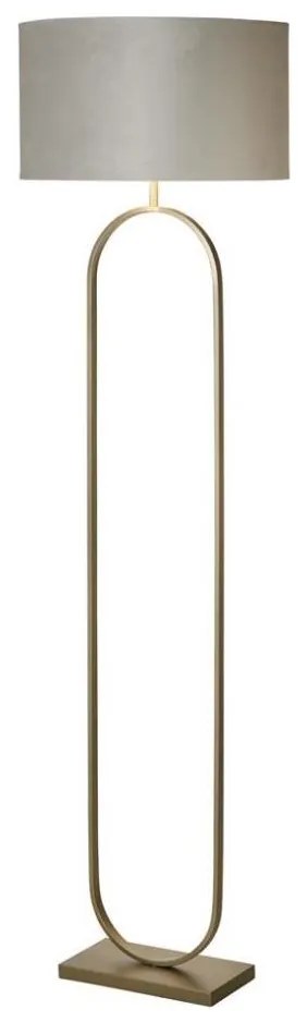 Searchlight EU95102GY - Stojacia lampa MODISH 1xE27/60W/230V sivá