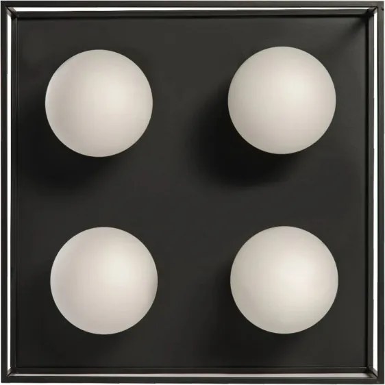 Ledvance - Vonkajšie nástenné svietidlo DECOR SQUARE 4xG9/28W/230V IP44