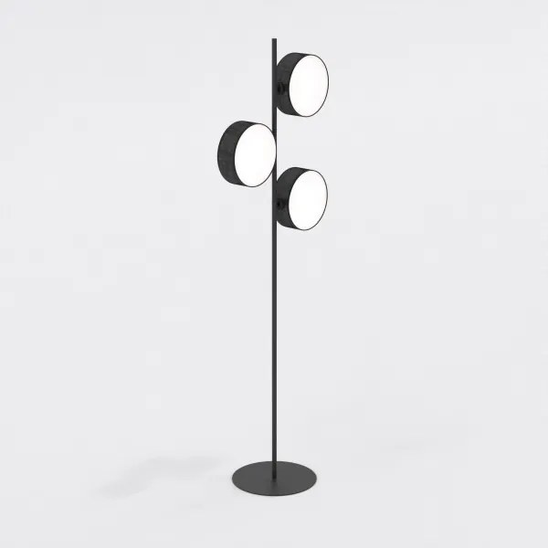 Stojacia lampa DRUMZ 3xE14/10W/230V čierna