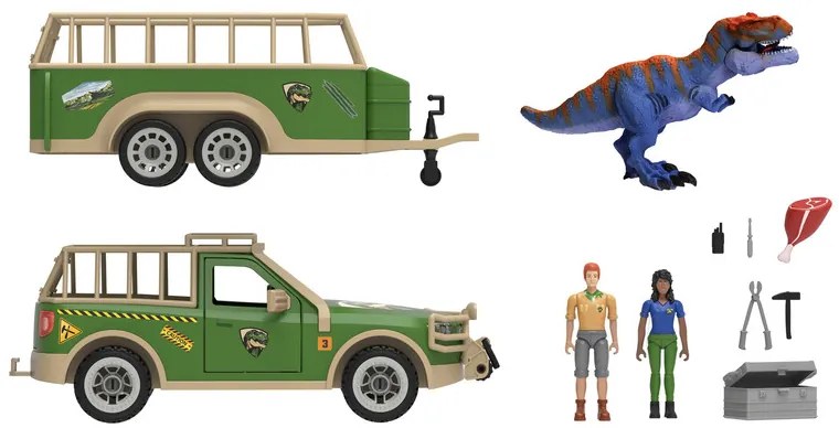 Playtive Pickup s prívesom pre dinosaura (100367910)