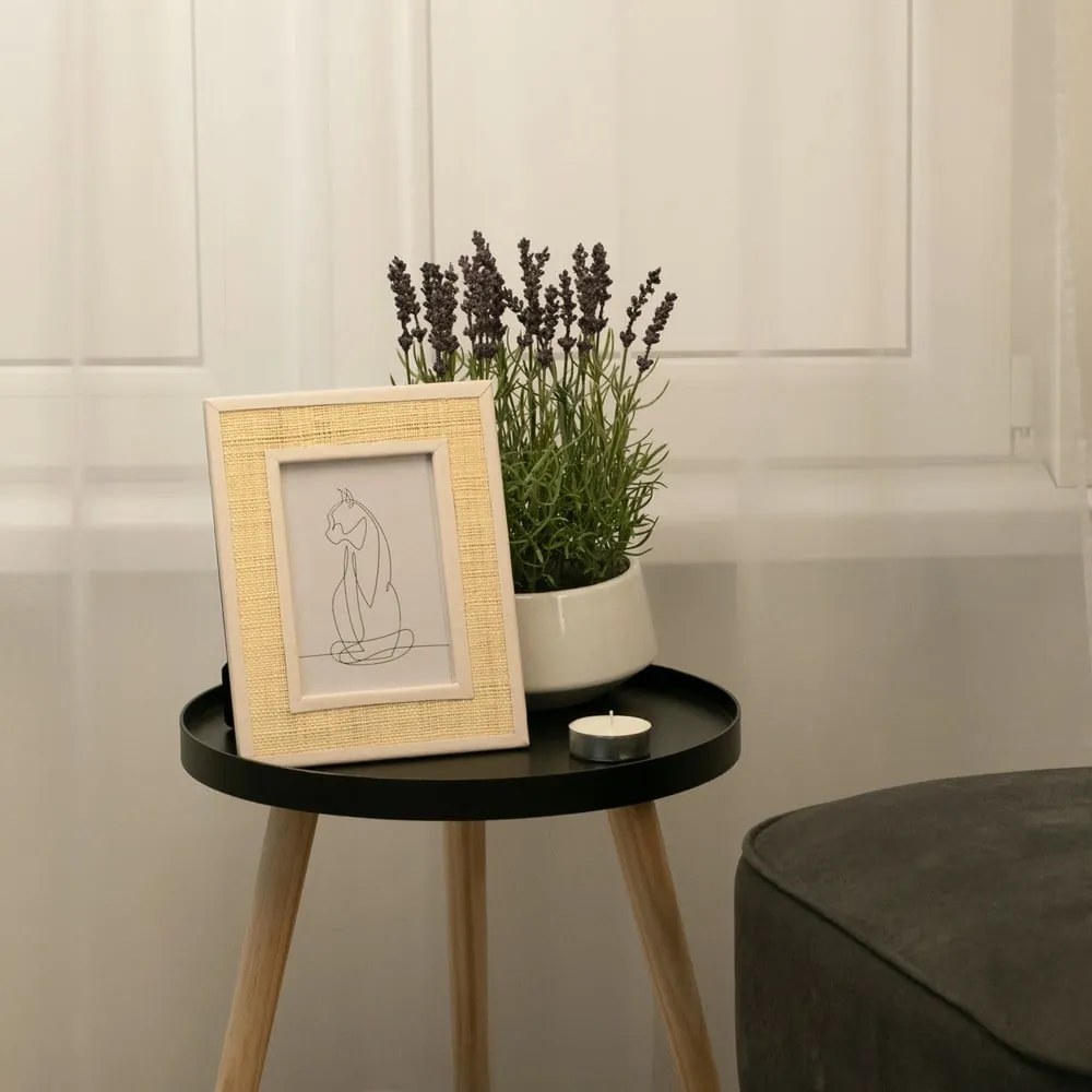 Plastový stojací rámček v prírodnej farbe 21x26 cm Rafi – Restilo