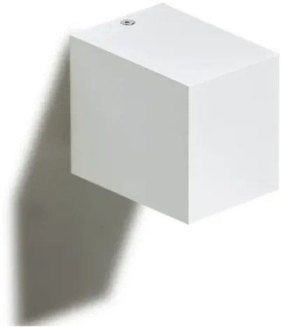 Vonkajšie nástenné osvetlenie Rimini 1 Square biele