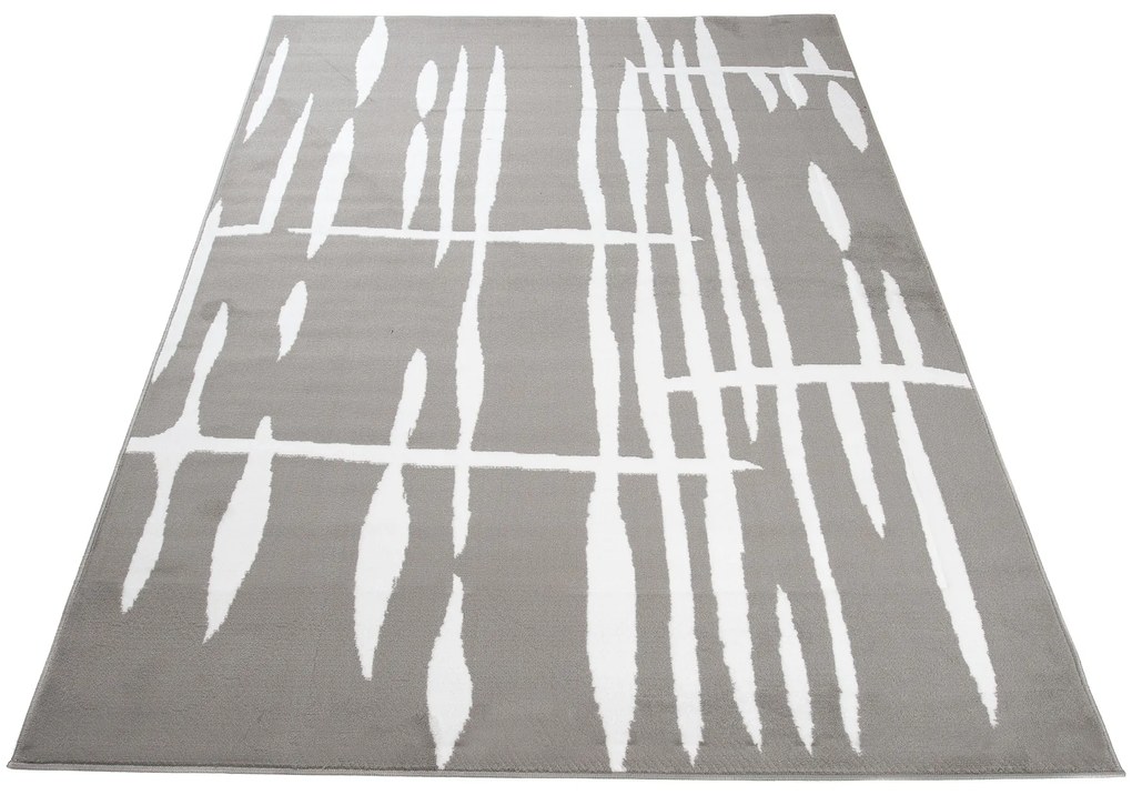 Koberec T967A GRAY CHEAP PP CRM Veľkosť: 180x250cm