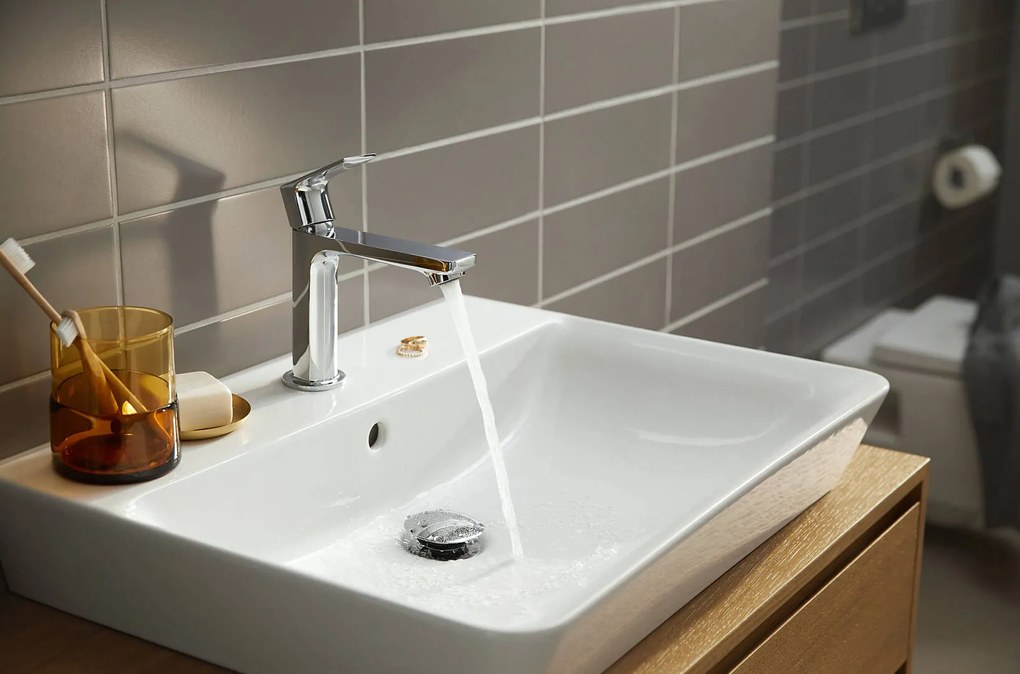 Hansgrohe Rebris E, umývadlová batéria, CoolStart, chrómová, HAN-72560000