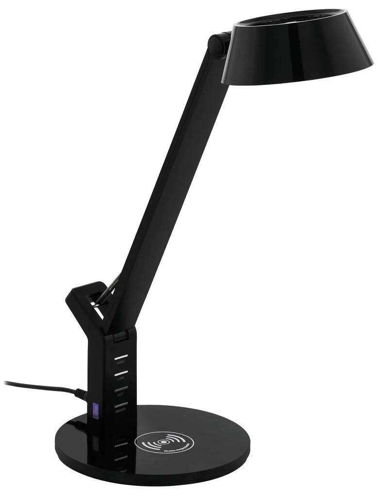 Moderné svietidlo EGLO LED BANDERALO black 99832