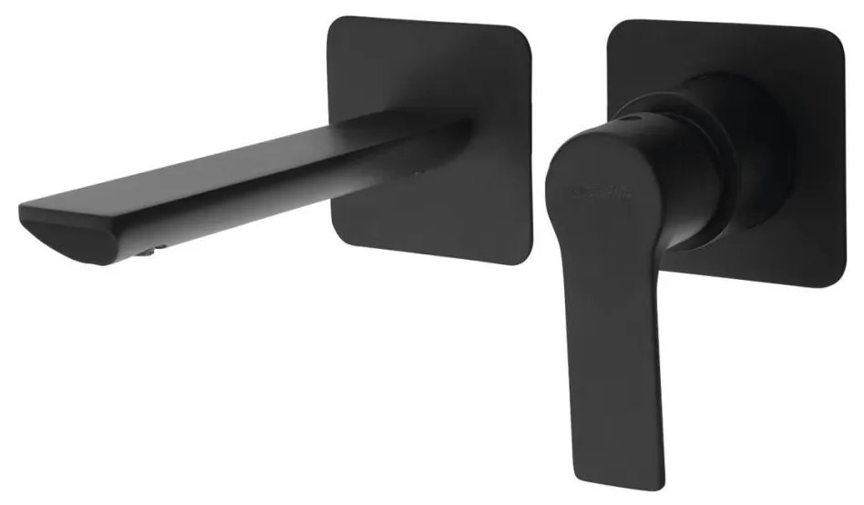 Sapho - Umývadlová batéria pre podomietkovú inštaláciu PAX matná čierna