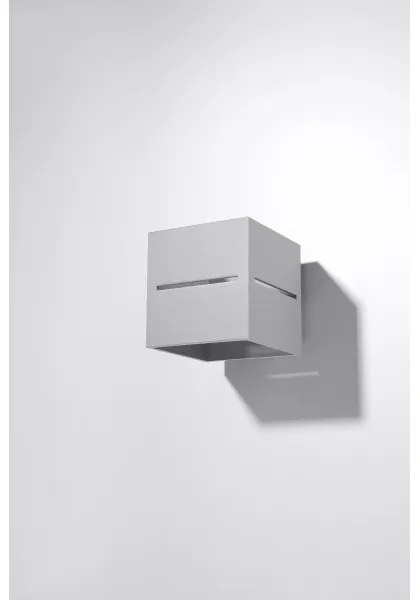 Nástenné svietidlo LOBO 1xG9/40W/230V šedá