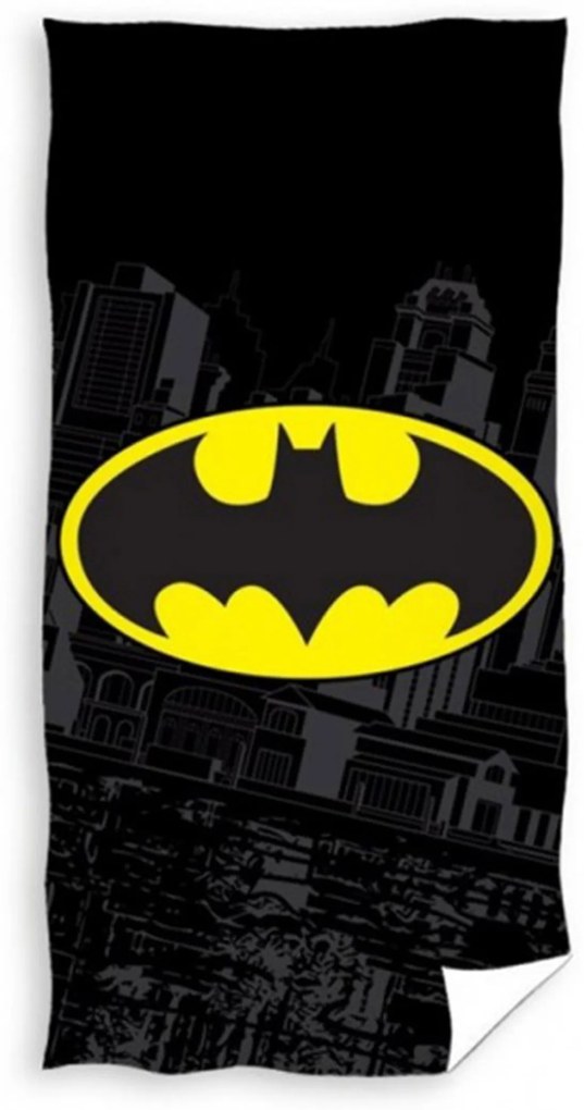 Carbotex Detská osuška 70 × 140 cm ‒ Batman Logo