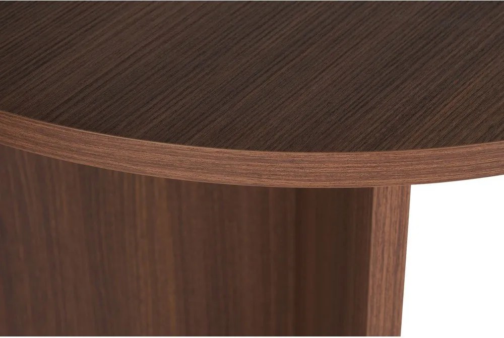 Jedálenský stôl v dekore orecha 89,5x180 cm Sablin – Kalune Design