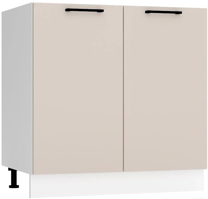 Kuchynská skrinka Max D80zl   svetlobéžová