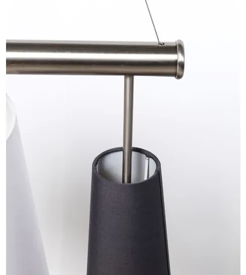 InternetovaZahrada - Kare Design Závesná lampa Parecchi Silver 100 cm