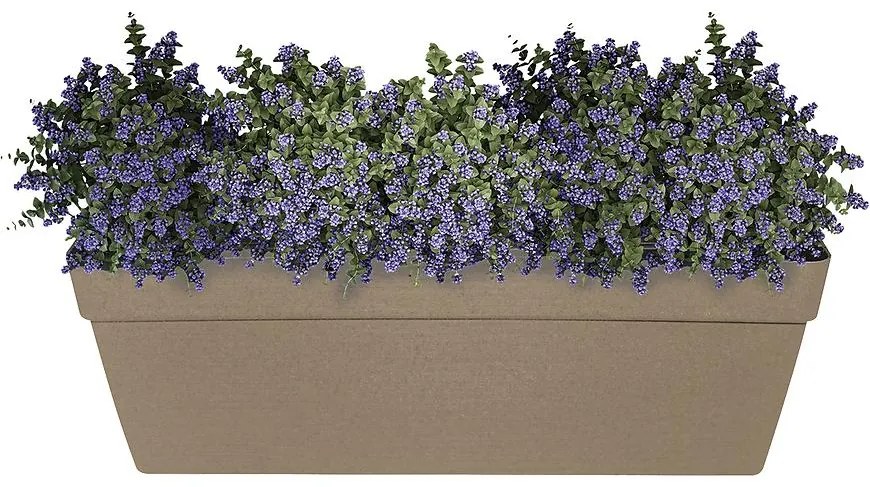 Kvetináč Melrose Glamour 50x18x16h 10lt Mocca Dbm50