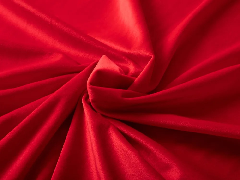 Biante Zamatová obliečka na vankúš SV-001 Červená 50 x 50 cm