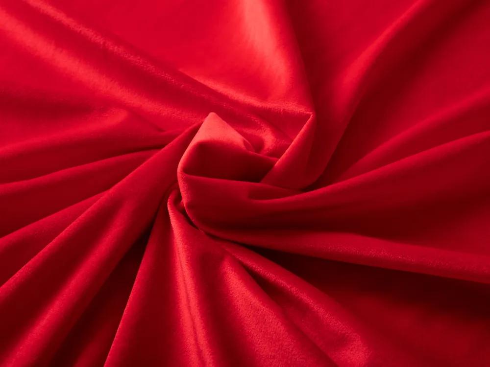 Biante Zamatová obliečka na vankúš SV-001 Červená 70 x 90 cm