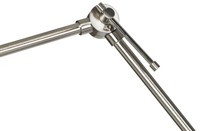 Moderná stojaca lampa oceľ nastaviteľná - Editor