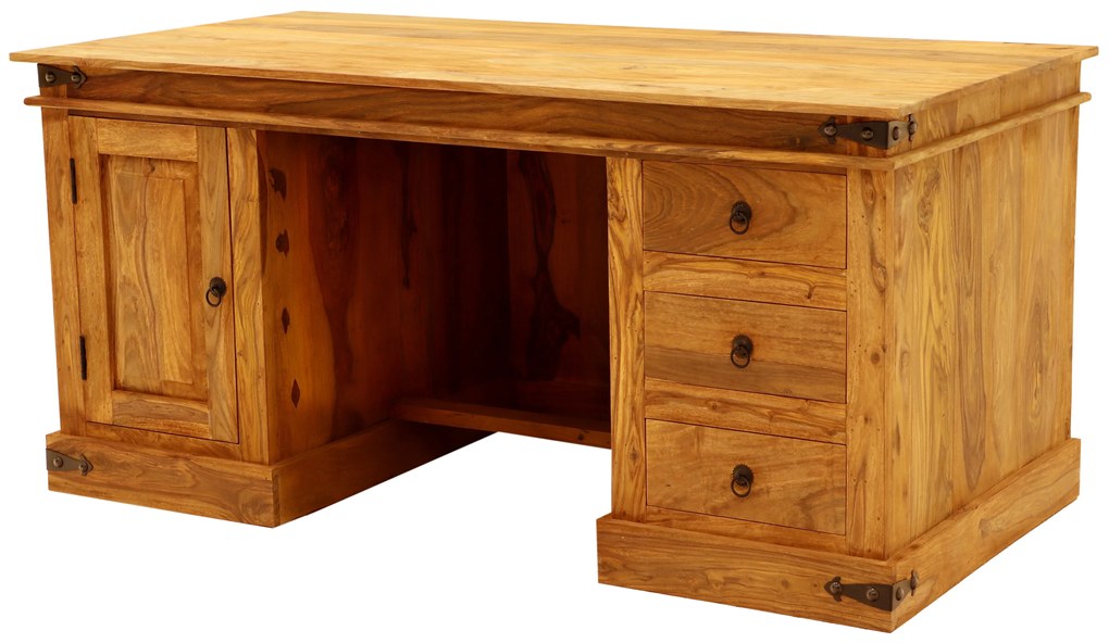 furniture-nabytek.cz - Pracovný stôl z masívneho palisandrového dreva 160x76x80