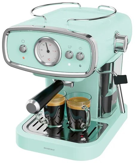 SILVERCREST® KITCHEN TOOLS Kávovar SEM 1050 A2, modrá (100365430)