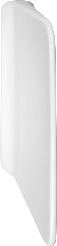 Isvea Isvea, Keramická deliaca stena medzi pisoáry 39x66 cm, biela, 10NF93001