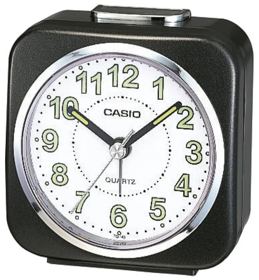 Casio - Budík 1xAA čierna/biela FT0363