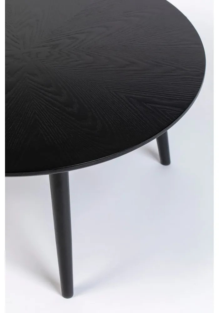 Okrúhly jedálenský stôl s doskou v dubovom dekore ø 100 cm Fabio – White Label