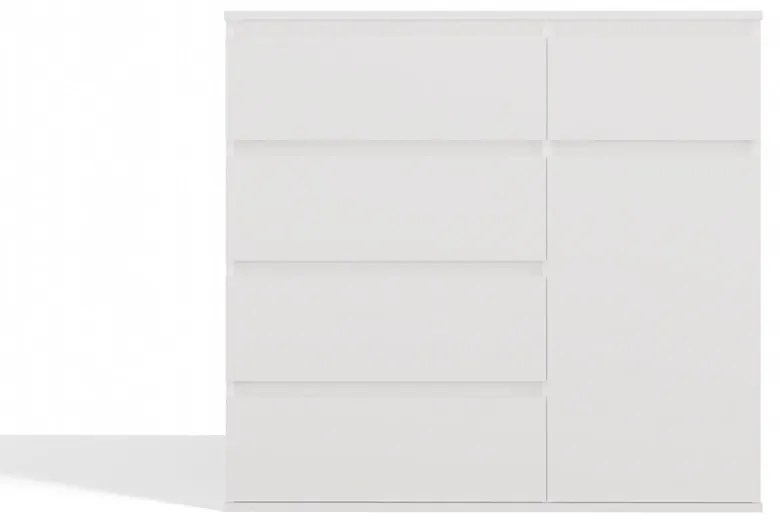Komoda Malwa 1D5S 100 cm biela