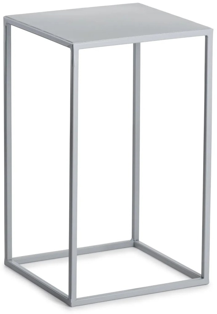 STOJAN NA KVETINÁČ SIMPLE 40X24X24 CM SIVÁ