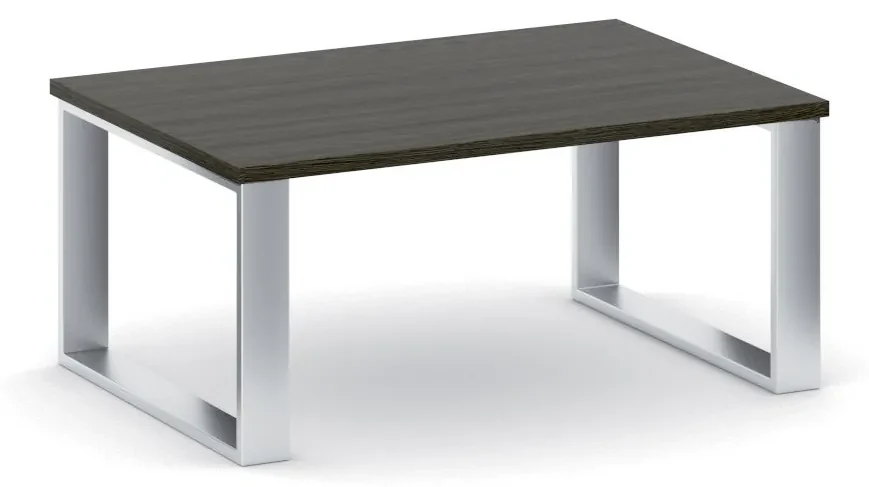 Konferenčný stôl STIFF, doska 1000 x 680 mm, wenge