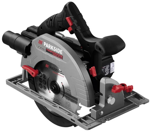 Parkside Performance® Aku ručná kotúčová píla Pphksa 40-Li A1 + Smart akumulátor 20 V/4 Ah Paps 204 B1, 2 kusy + Dvojitá nabíjačka 20V 4,5 A (800009110)