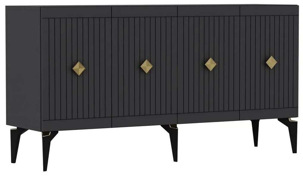 Skrinka Midas Anthracite and Gold