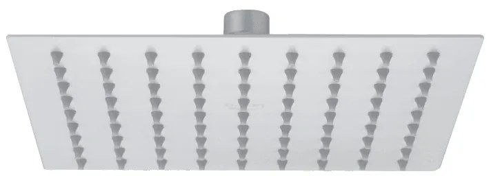 Laveo Kvadrato, horná/hlavová sprcha 200x200 mm, štvorec, biela, LAV-NLQ_6DAS