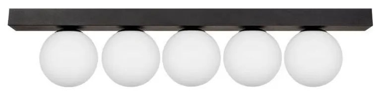 Zuma Line 1202 - Stropné svietidlo SPHERE 5xG9/8W/230V čierna