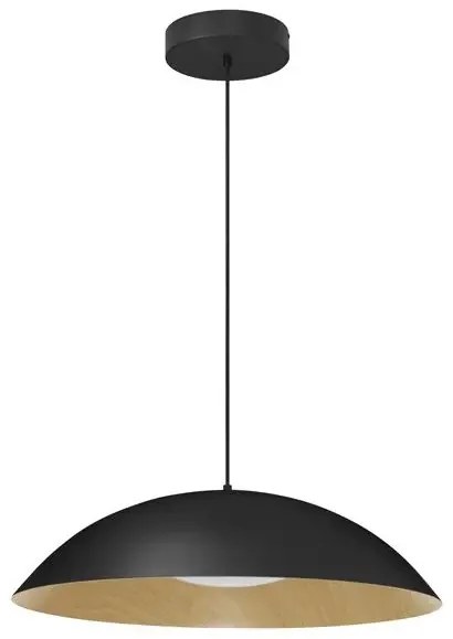 Industriálny luster Glim 60 čierne