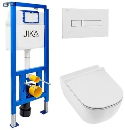 Závesný WC set Jika Mio-N do ľahkých stien / predstenová KMPLCUBITOJ