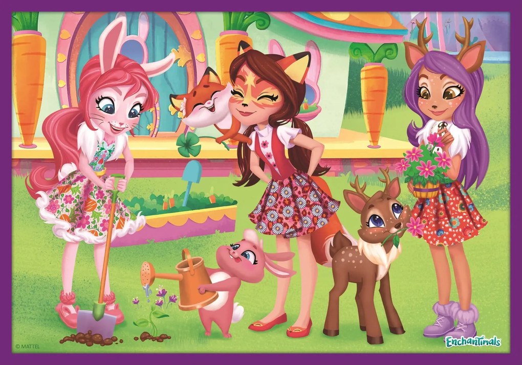TREFL Puzzle Enchantimals 10v1