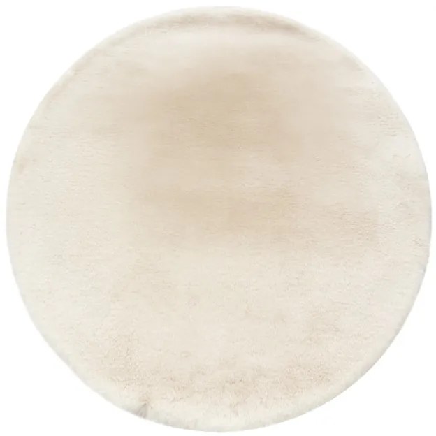 Koberec BUNNY slonia kosť kruh