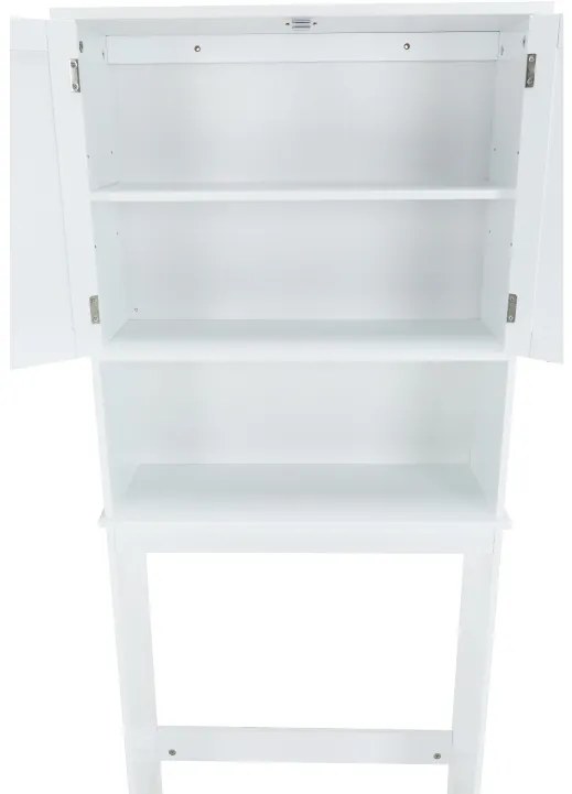 Skříňka nad WC, bílá, ATENE TYP 5