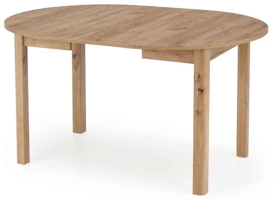 Jedálenský rozkladací stôl RINGO 102/142 cm dub remeselný zlatý