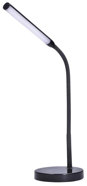 Solight LED stmievateľná stolová lampa, 4 W, denné biele svetlo, čierna
