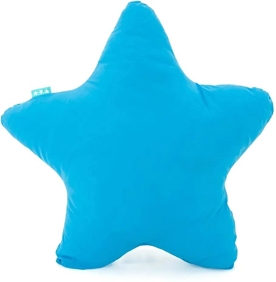 Tyrkysový bavlnený vankúšik Happy Friday Basic Estrella Turquoise, 50 x 50 cm