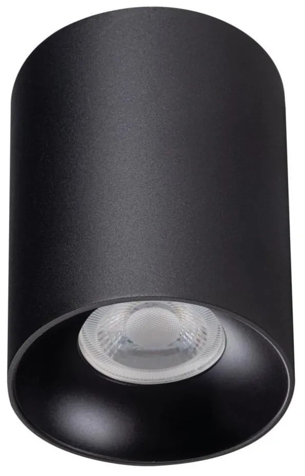 Kanlux 27567 - Stropné svietidlo RITI 1xGU10/25W/230V čierna 27567