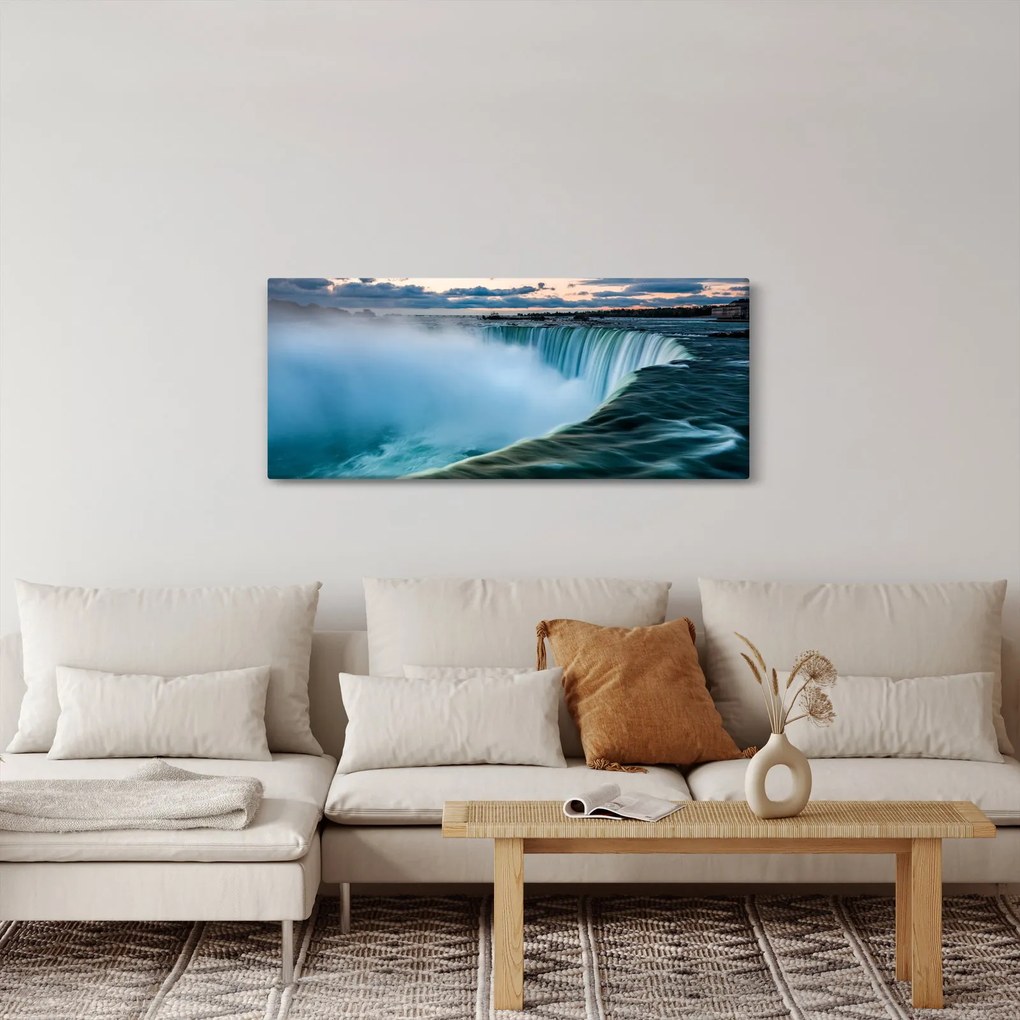 Obraz vodopádov (120x50 cm)