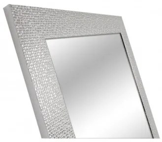 Zrkadlo GLAMOUR/ST Strieborná 40x40 cm