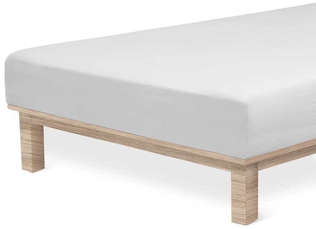 Prestieradlo Andrea Simone boxspring 90x200x35 sivé