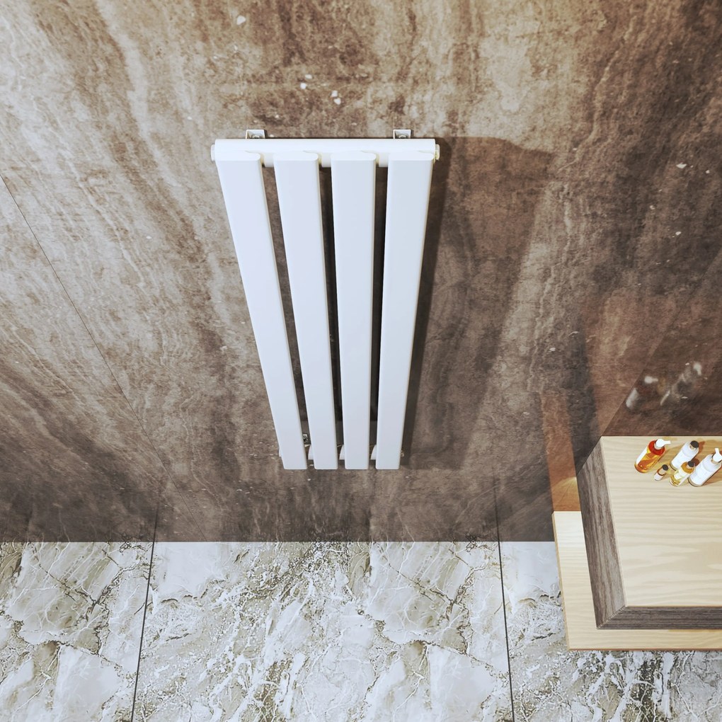 Gamma Vertical, vykurovacie teleso 296x1100 mm, 368 W, biela matná, GMA-VERT-1100296-WH