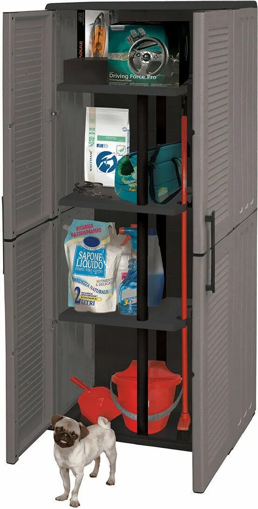 ARTPLAST Easy E71-PS Vysoká skriňa, delená, šírka 68 cm