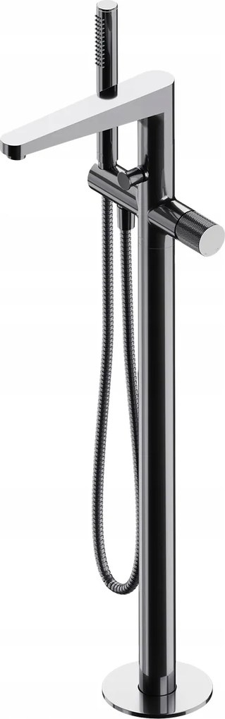 Voľne Stojaca Podlahová Vaňová Batéria, Chróm