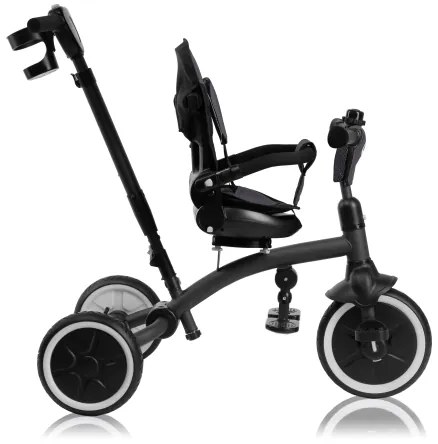 Lionelo - Detská trojkolka TRIS PLUS Grey Stone