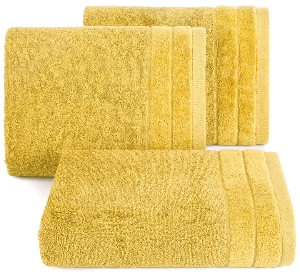 FROTÉ UTERÁK DAMLA10 70X140 CM HORČICOVÁ